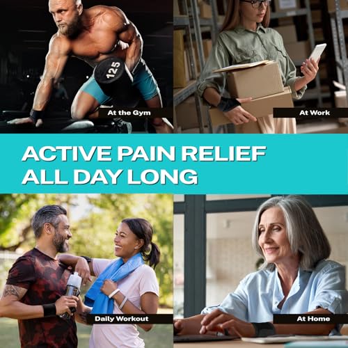 Wrist-Brace--Adjustable-Compression-Support-for-Carpal-Tunnel-Arthritis-Tendonitis-Sprains-RSI--Fits-Left-Right-Hand--Breathable-Wrist-Support-for-Men-Women