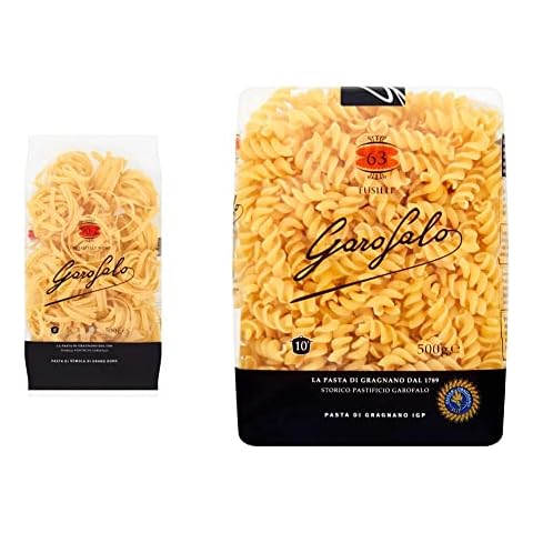Garofalo Tagliatelle and Fusilli Dry Pasta Cover