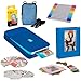 Produktbild KODAK Smile Sofortiger Digitaldrucker (Blau) Bundle: Etui, Album, Marker, Packung mit 20 Zinkpapieren, Sticker