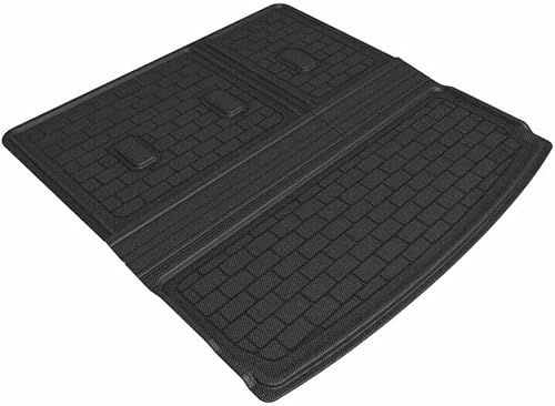 Miniatura 1 de 3D MAXpider Forro de carga Kagu de ajuste personalizado (negro) compatible con ChevroletGMC TahoeYukon 2021-2023 - Forro de carga