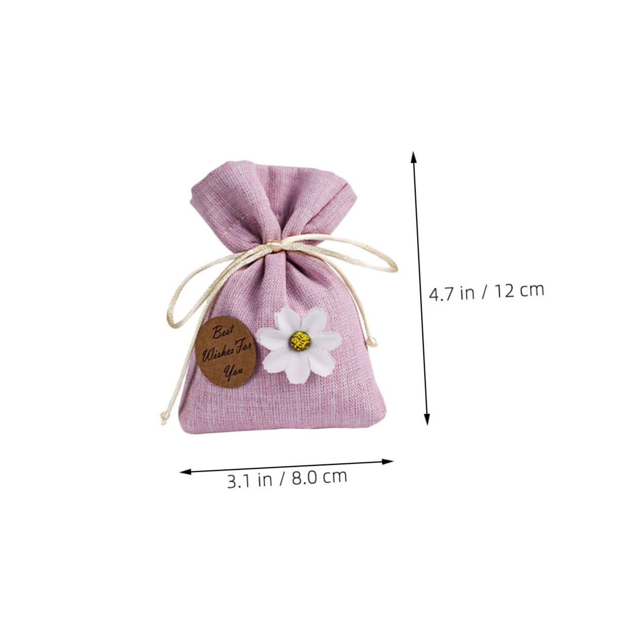 Beatifufu 4pcs Car Sachets Fragrance Packets for Drawers Closets Wardrobe Vehicle Lemon Scents Elegant Scented Decor