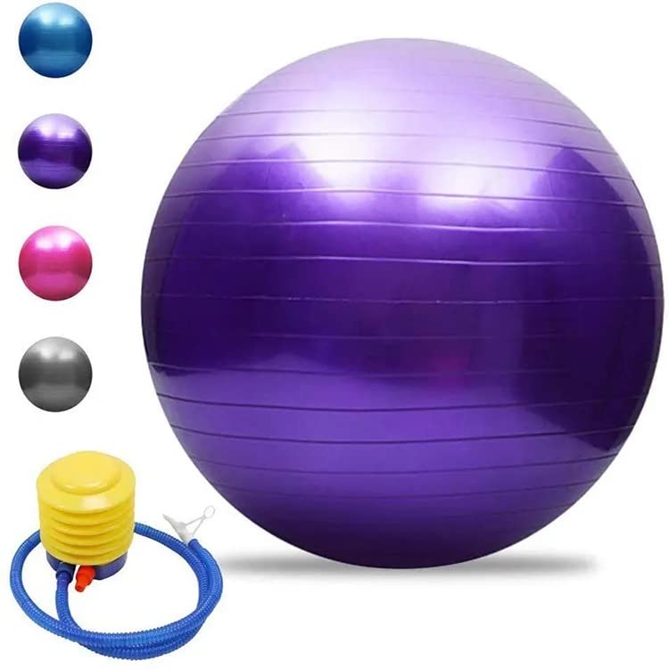 CHOUDHARY ACUPRESSURE Anti-Burst Gym Ball, Swiss, Yoga Ball with Foot Pump Exercise Rubber Ball Anti Burst Swiss Birthing Stability Ball for Workout,Pregnancy,Balance Ball (85cm) (B0C6KJSVPF) Amazon Price History, Amazon Price Tracker