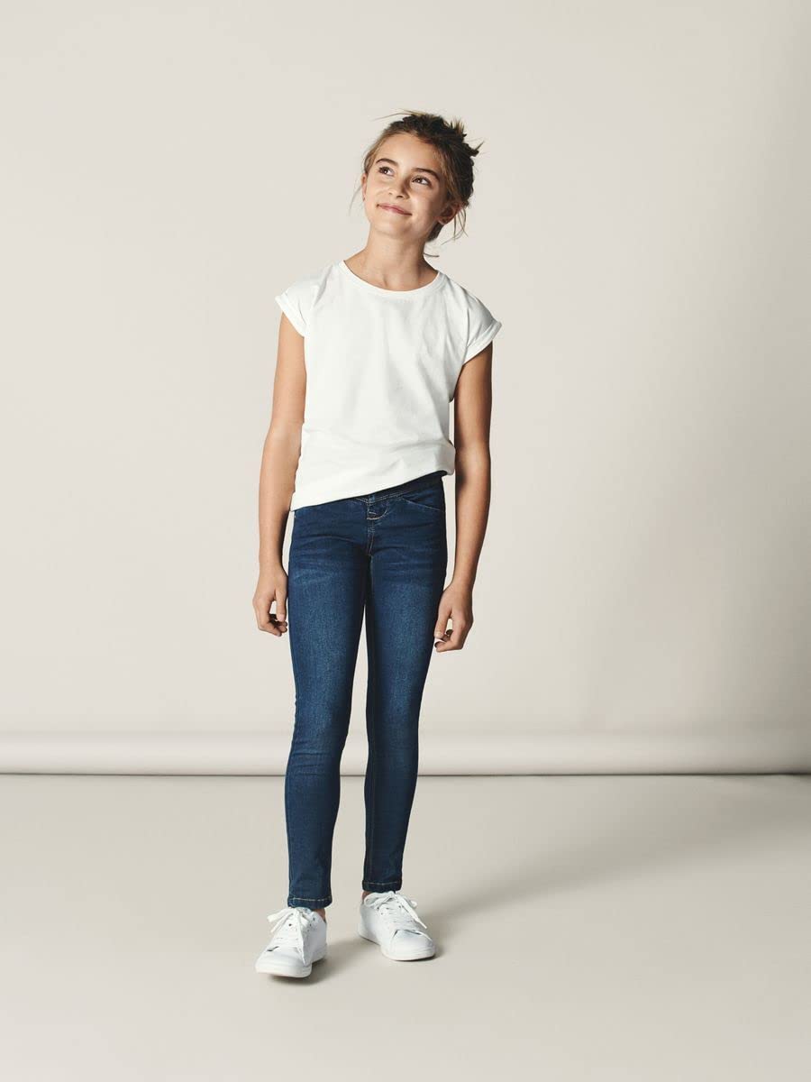 NAME IT Nitsus Indigo K Skinny Dnm Pant Noos - Vaqueros Niñas