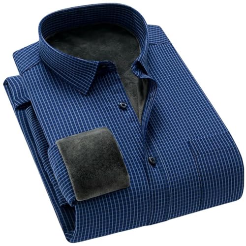 Chemise manches longues en coton double couche de qualité supérieure