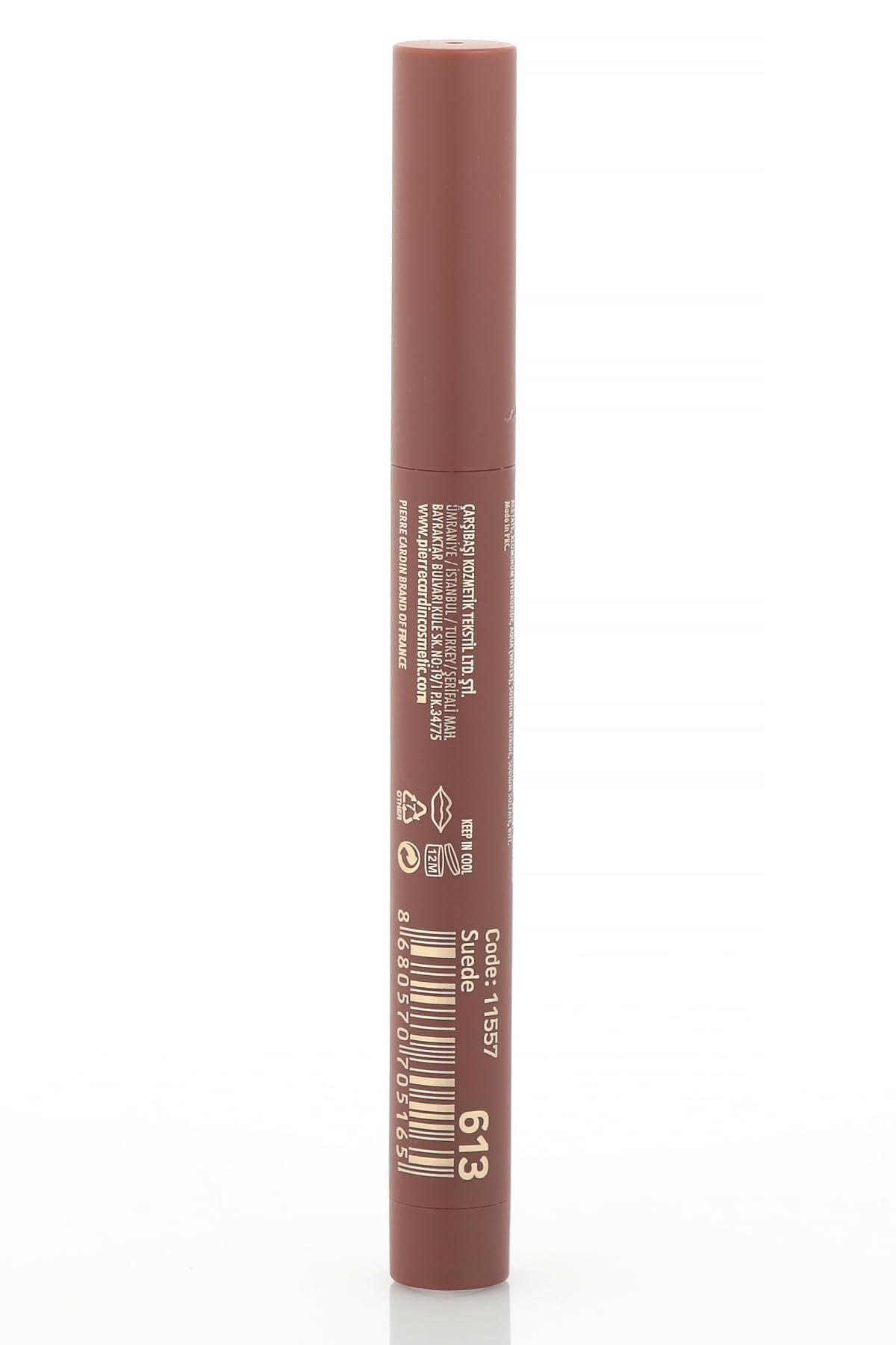 Pierre Cardin Chubby Silky Matte Lipstick – Waterproof-Ruj-Suede-613