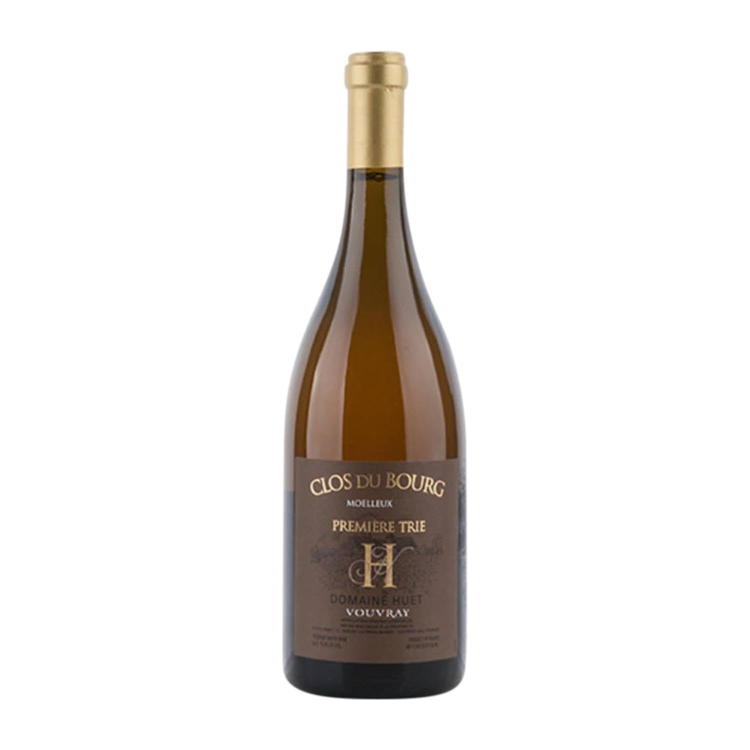 Huet Le Clos du Bourg Moelleux Chenin Weiß Vouvray 75 cl Süßer Wein