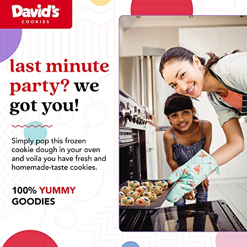 David's Cookies Preformed Frozen Cookie Dough Candy 80 count - Image 6