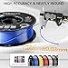 CREALITY PETG Filament 1.75mm 3D Printer Filament, 1kg (2.2lb) Neatly Wound Spool, Dimensional Accuracy ±0.03mm, 2024 Latest Batch, Fit for Ender, Bambu Lab, Anycubic,ELEGOO FDM Printers, Blue
