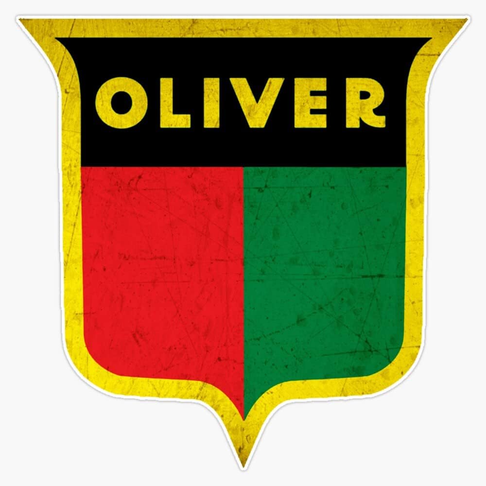 Vision SignsVision Signs Oliver vintage Tractors and Equipment Sticker Bumper Sticker Vinyl Decal 5inch