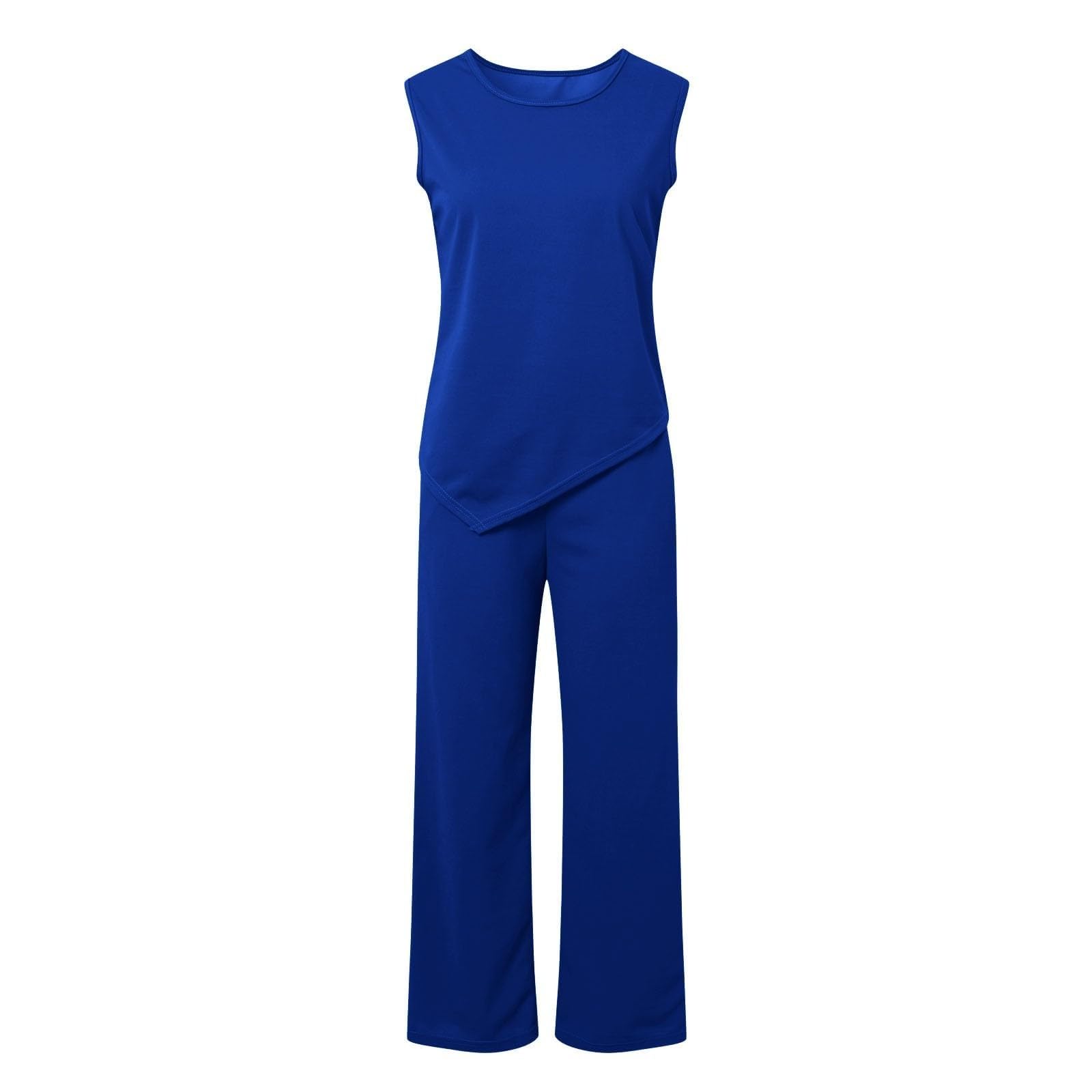 Conjunto de 3 piezas para mujer, traje de ocio elegante de algodón, chaqueta de entretiempo con chalecos y pantalones anchos de pierna ancha, tallas grandes, trajes de pantalón, traje de casa de un