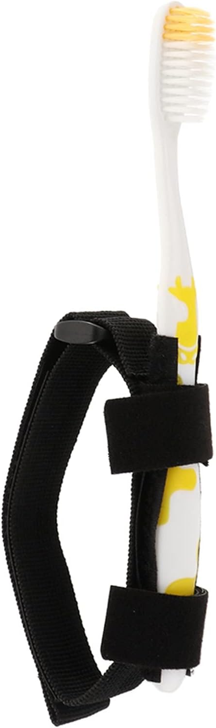 Cepillo de dientes con correa de mano para temblores en las manos, artritis, ancianos, vida diaria, utensilio adaptable para niños, Parkinson, artritis