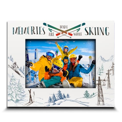 BELLA BUSTA Ski Trip Memories Frame 5x7 Horizontal