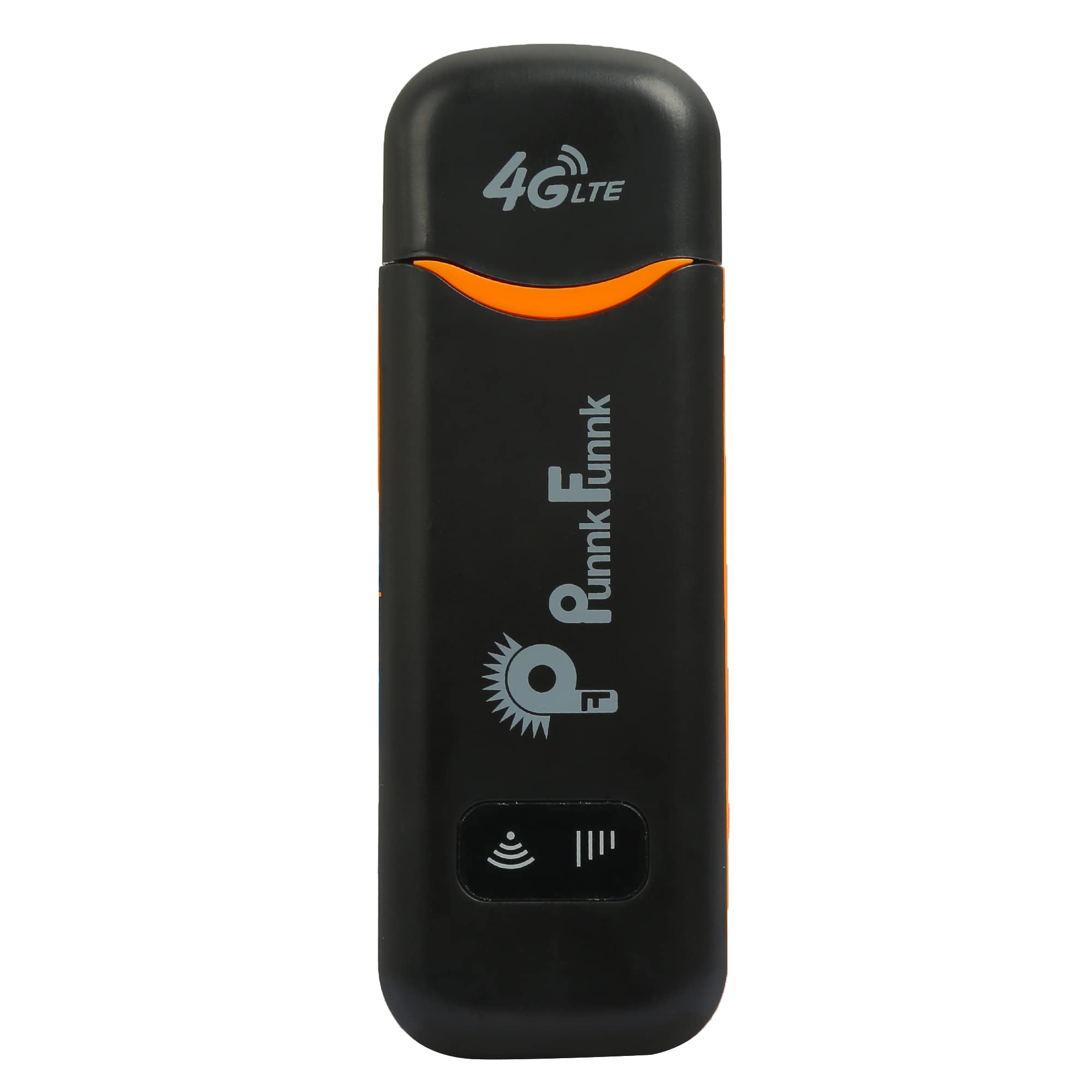 PunnkFunnk 4G LTE WiFi USB Band Dongle Stick with All SIM Network Support | 4G Data Card with up to 150Mbps Data Speed, Fast 4G Dongle, SIM Adapter Included (Black)