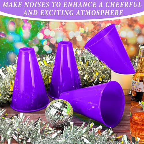 image for Woanger 12 Pieces Cheer Megaphone for Party Favors Sports Cheers Party