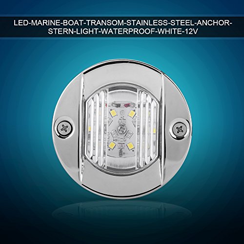 Keenso Marine Hecklicht , 12V Wasserdicht Boot Licht LED Navigationslicht Hecklicht Ankerlicht für Boot Marine Yacht