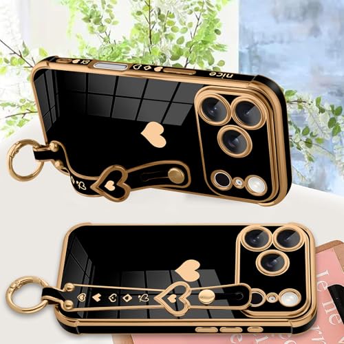 Coque iPhone 17 Pro avec dragonne et support de visionnage intégré - 2