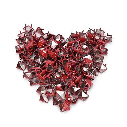 Amazon.com: HEEPDD 200 Pcs Four Jaw Square Rivets, 9mm Metal