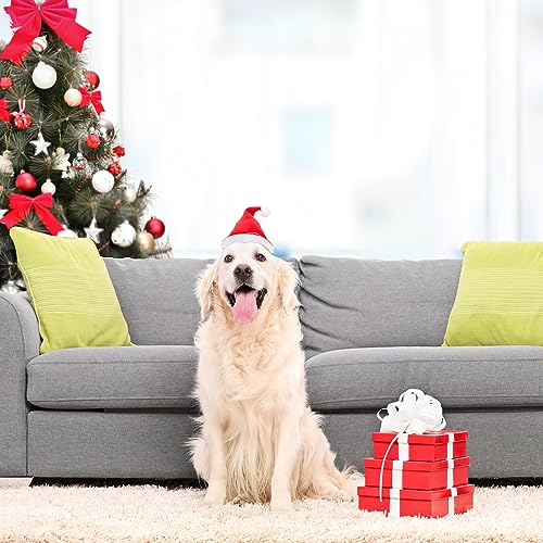 Sombrero Navideño para Mascotas Mini Rojo miniatura 5