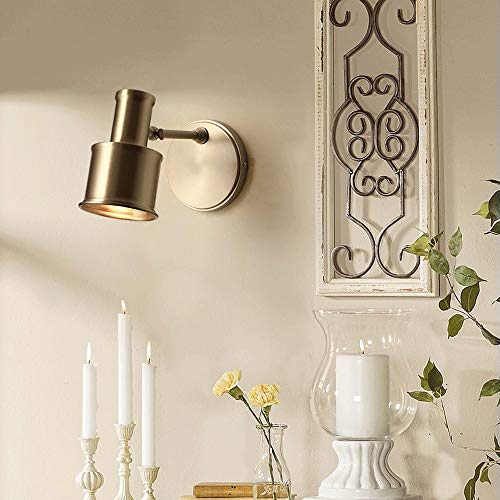 Lumière murale vintage tête cuivre base laiton E27 Edison - 6