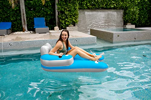 Poolcandy Inflatable Pedal Runner. The Best Way To Exercise & Have Fun In The Pool. Plus Includes A Drink Holder. #TOP3