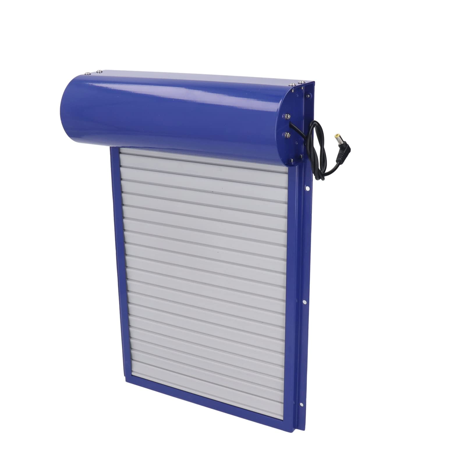Generic Puerta Automática para Gallinero con Temporizador y Cortina Enrollable, Puerta para Aves de Corral, Patos, Marco de Metal a Prueba de óxido y Pantalla Led