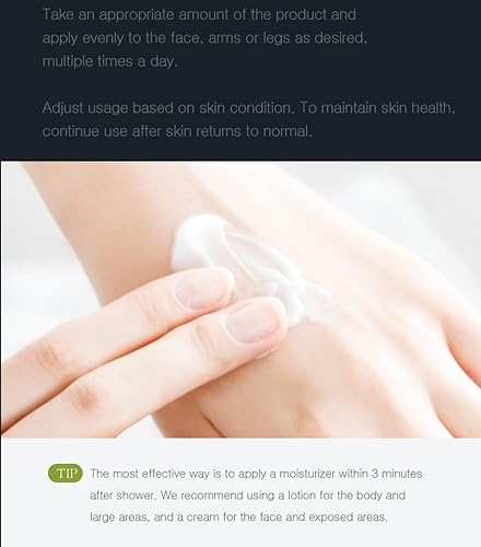 Miniatura 7 de ZEROID  Crema intensiva  Hidratante facial para piel seca y desordenada  Crema facial para piel sensible  Loción facial para reparación de barrera