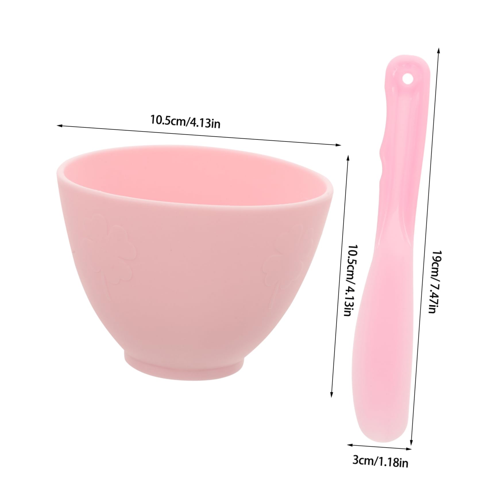 FRCOLOR Facial Mask Mixing Bowl Adjusting Stick Jelly Mask Mixing Bowl Set for Women