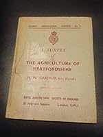 A survey of the agriculture of Hertfordshire 0902629042 Book Cover