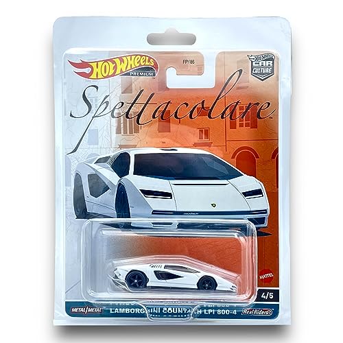 Hot Wheels Countach LPI 8004 (White) 4/5 Spettacolare