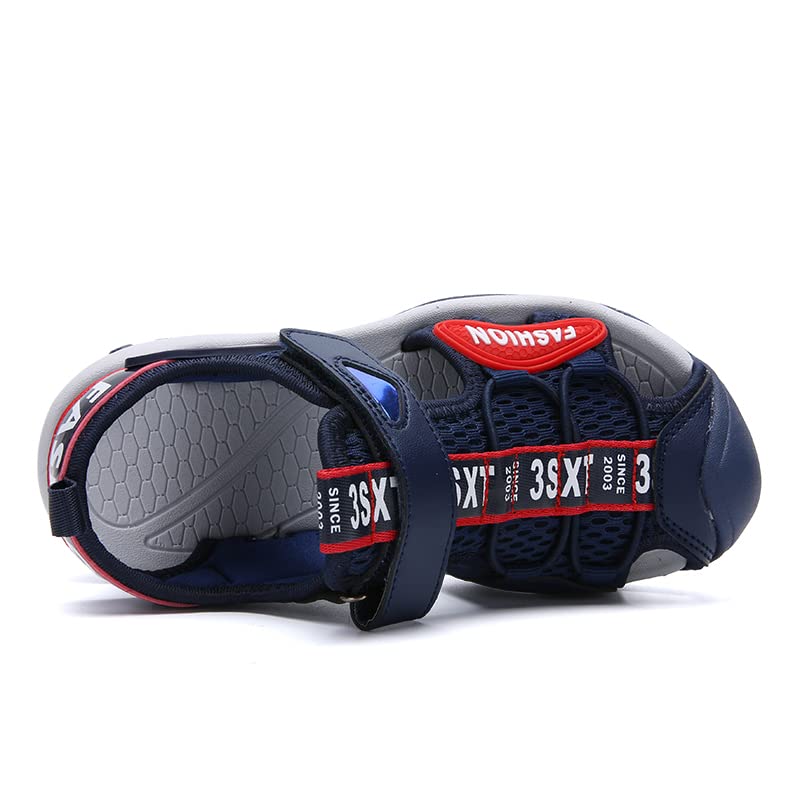 Eliogn Kids Breathable Sports Sandals Comfortable Non-Slip Beach Sandals Summer Outdoor Water Sandals For Boys3