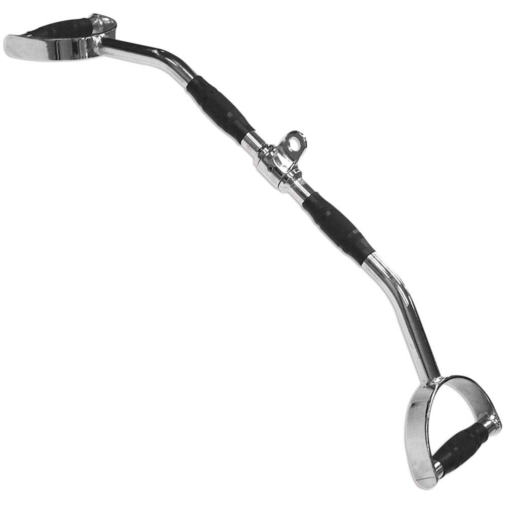 FITNESS MANIACUSA LAT Pulldown Bar Cable Machine Attachment - Wide Grip, Neutral Handles, and Versatile LAT Pulldown Attachments for Effective Gym Workouts 28"