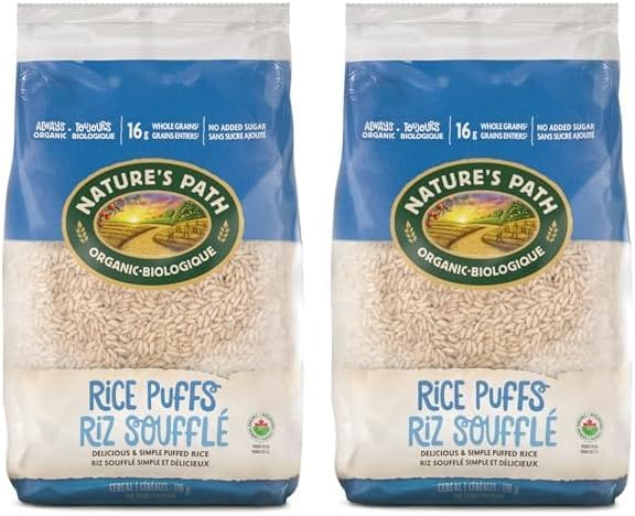 Amazon.com: Nature's Path Organic Rice Puffs Cereal, 6 oz (Pack of 2)