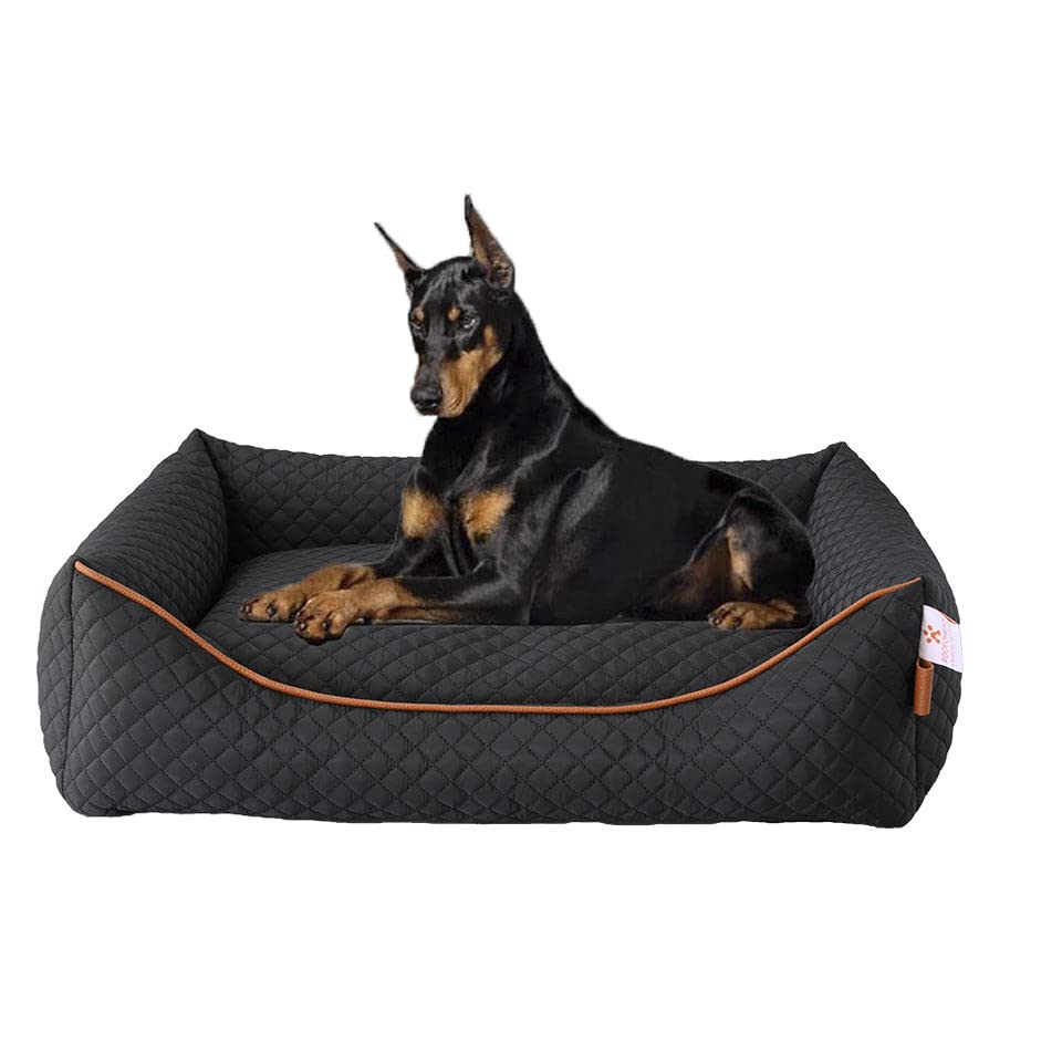 Veterinarian Recommended Removable Cover Luxury Double Outdoor Soft X-Large Orthopedic Memory Foam Dog Bed Machine Washable