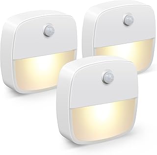 室内用センサーライト 双色調節可能 即時白光・暖光切り替え フットライト 人感センサー 明暗センサー LED足元ライト 省エネ 廊下 寝室 玄関 階段 室内 【3個セット】