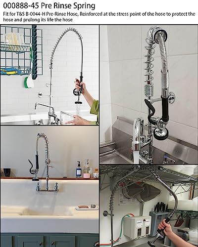 Image of 000888-45 Pre Rinse Spring Replacement Fit for T&S Brass Pre Overhead Rinse.