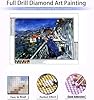 On The Balcony in Bordighera Painting by Lovis Corinth DIY Diamond Painting Kits for Adults, DIY Arts Craft for Home Wall Decor Birthday Gifts #2