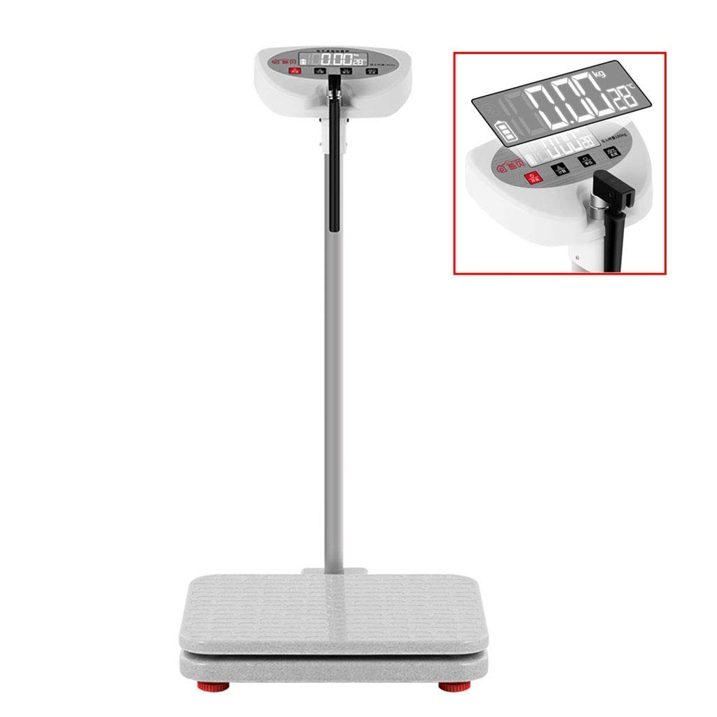 Electronic Height and Weight Scale Precision Digital Scale Led High-Definition Display Thickened Load-Bearing Plate