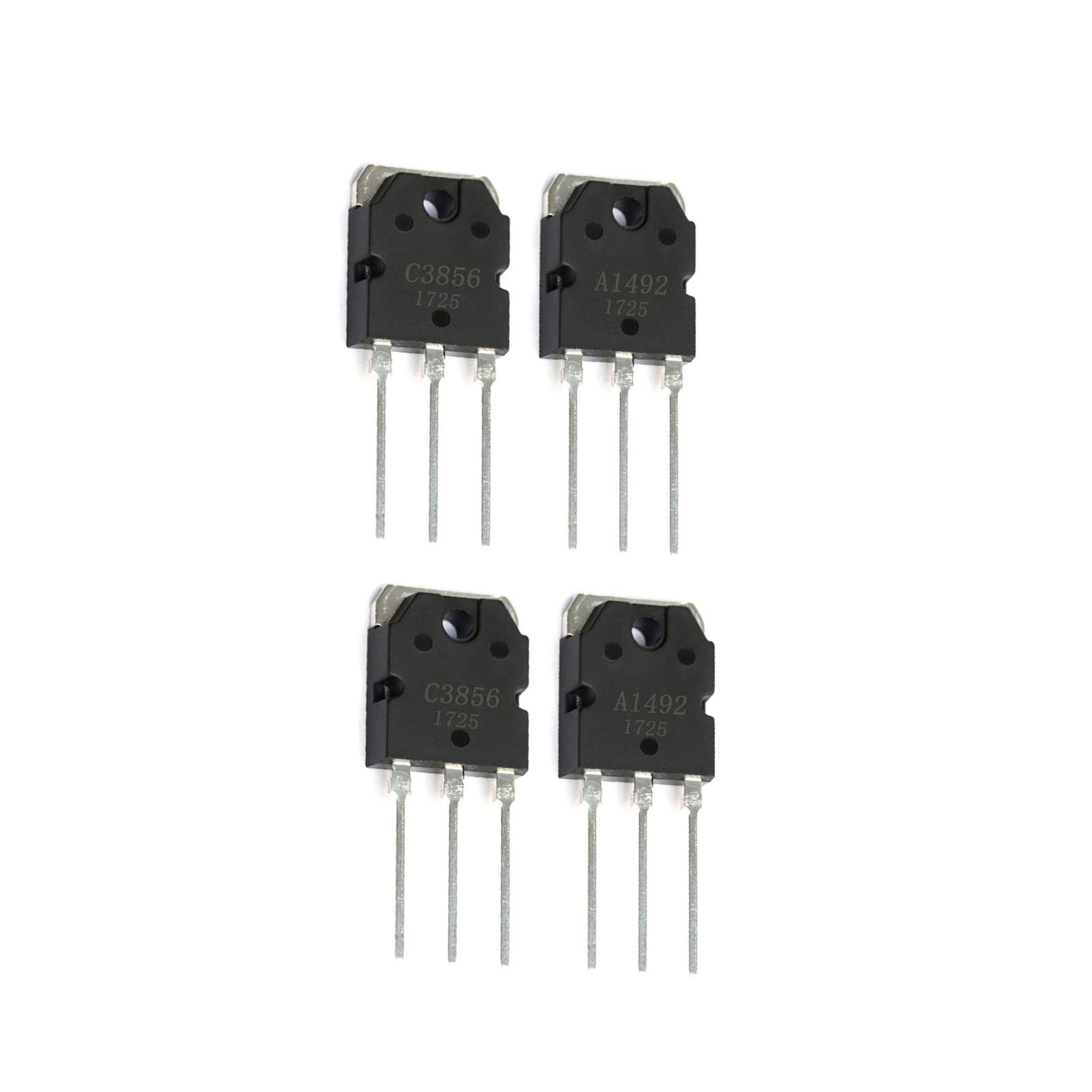 2SC1969 三菱 27MHz 15W TS940 SA280DX １０個 YEGAFE 2pcs 2SA1492 + 2pcs 2SC3856 Amplifier Audio Exclusive