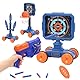 Arkyomi Zielscheibe Spielzeug Kinder 3 Spielmodi Beweglicher dartscheibe basketballkorb Zielscheibe Geschenk ab 5 6 7 Jahre Jungen Indoor/Outdoor Spiele