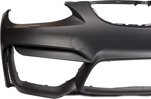 Miniatura 4 de PENSUN Kit de cubierta de parachoques delantero estilo M4 rejilla de malla para BMW Serie 3 E92 2006 2007 2008 2009 WO PDC (sin luces antiniebla)