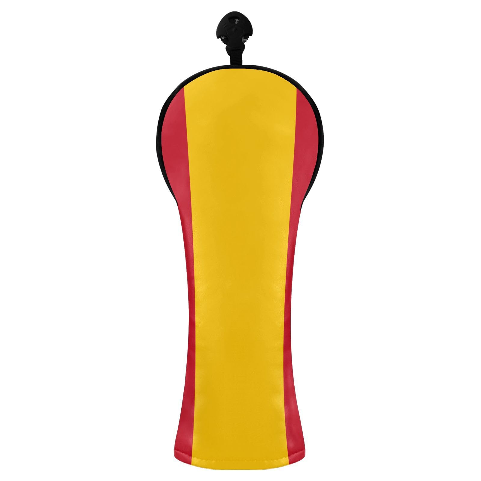 Funda para cabeza de golf España cuero primera calidad etiqueta número driver Fairway Hybrid Wood