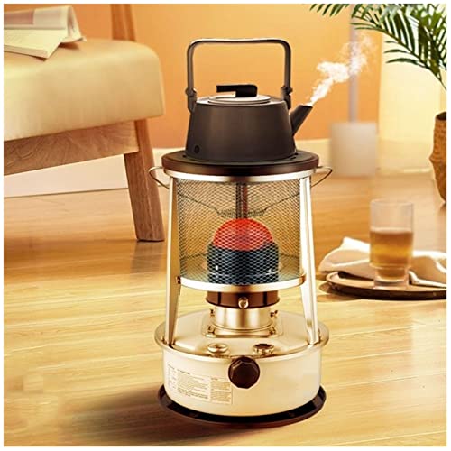 Xrdbfd 9000Btu/H Kerosene Stove Heater, 4.6/6L Kerosene Stove Burner, Adjustable Firepower Kerosene Heater, Indoor/Outdoor Kerosene Stove,6Lwhite #TOP12