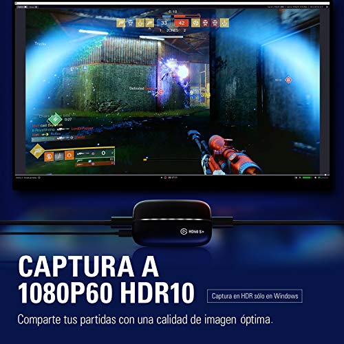 Elgato-HD60-S-Tarjeta-de-captura-captura-a-1080p60-HDR10-traspaso-sin-retardo-4K60-HDR10-latencia-ultrabaja-PS5-PS4Pro-Xbox-Series-XS-Xbox-One-XS-USB-30