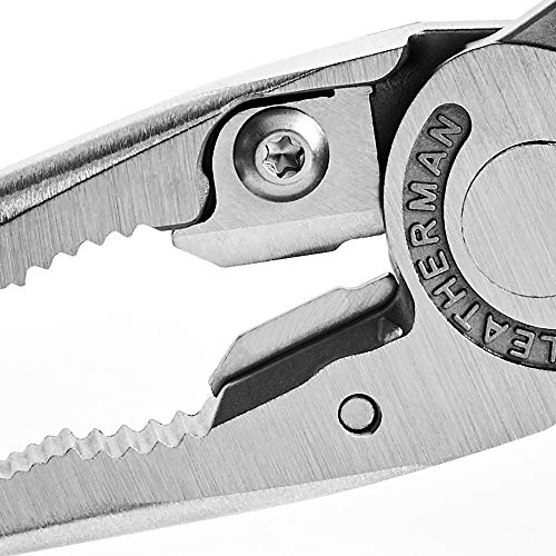 LEATHERMAN, Charge Plus Multitool with Scissors and Premium Replaceable Wire Cutters, Stainless Steel