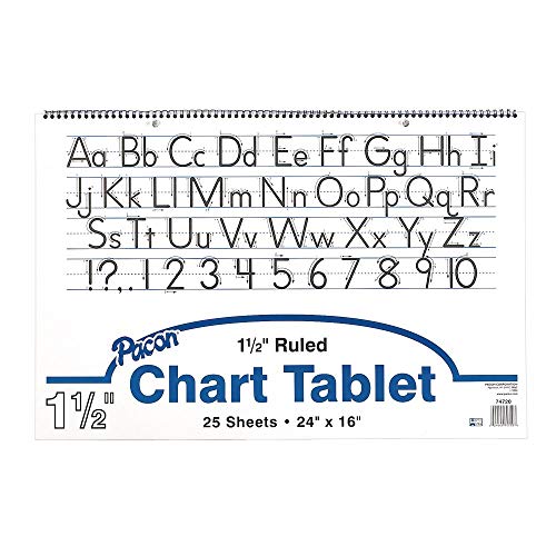 Chart Tablets,Manuscript Cover,25 Sheets #TOP14