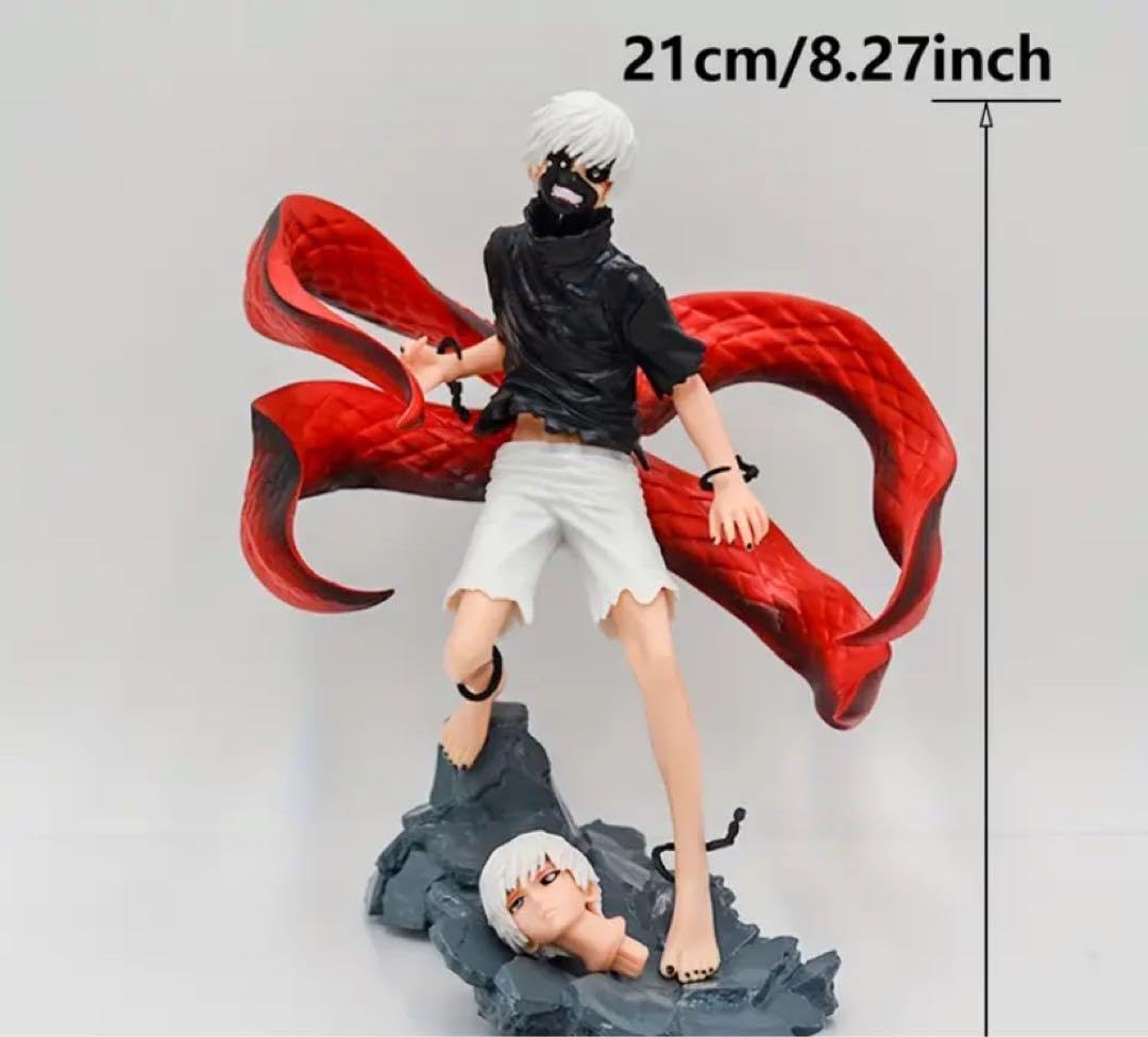 Amazon.co.jp: 金木研 フィギュア 21cm 顔交換パーツ : おもちゃ