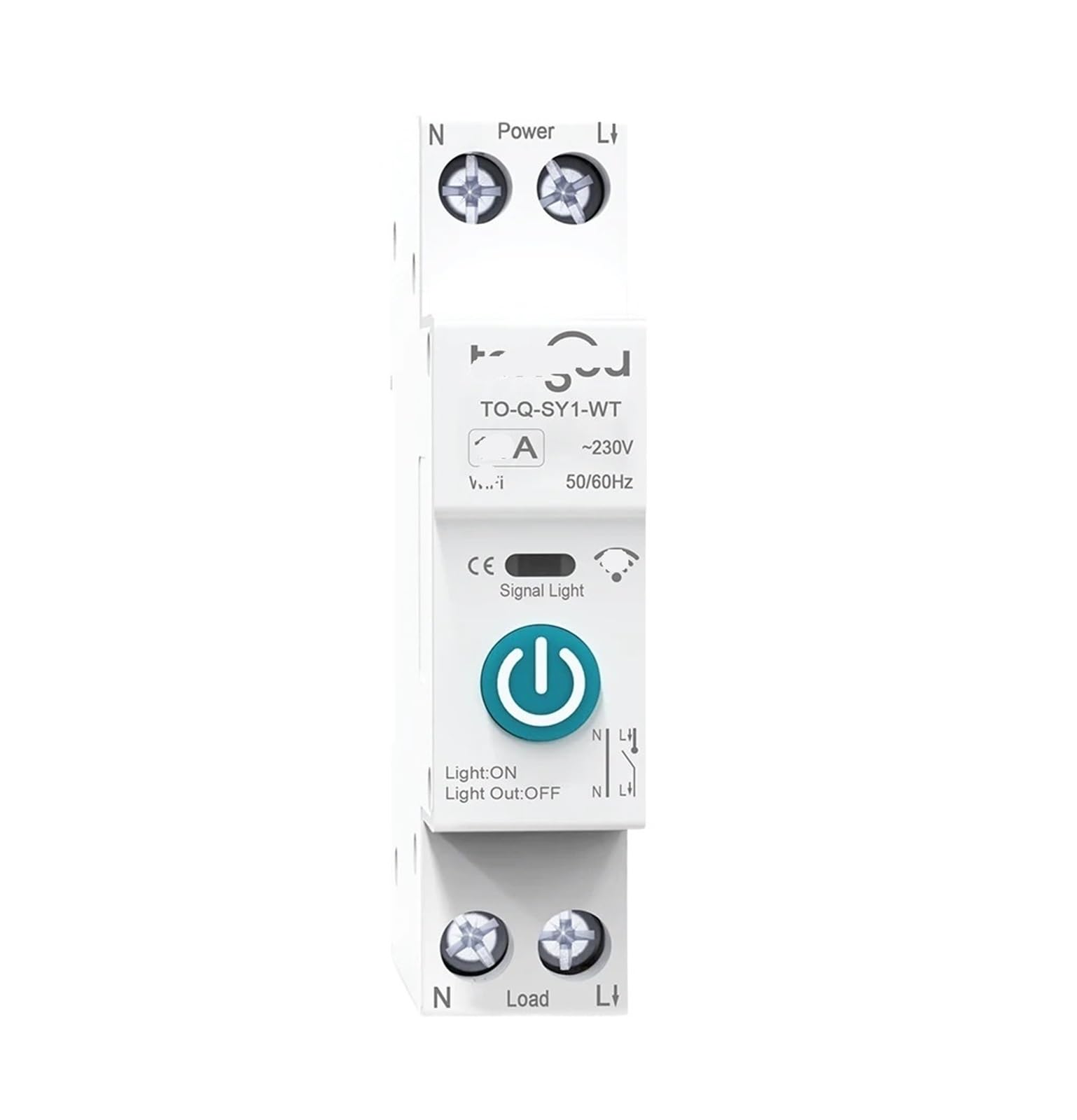 Disjoncteur interrupteur de commande SY1 6A pour coupure sur rail DIN