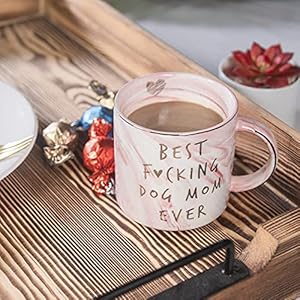 Dog Mom Gifts - Best Dog Mom Ever - Funny Birthday Gift For Dog Lovers Women - Gag Gifts for New Puppy Fur Baby Owners - Fur Mama Presents, Pitpull Pug - Cute Pink Marble Mug, 11.5oz Coffee Cup Dog Mom Gifts Best Dog Mom Ever Funny Birthday Gift For Dog Lovers Women Gag Gifts for New Puppy Fur Baby Owners Fur Mama Presents Pitpull Pug Cute Pink Marble Mug 115oz Coffee Cup