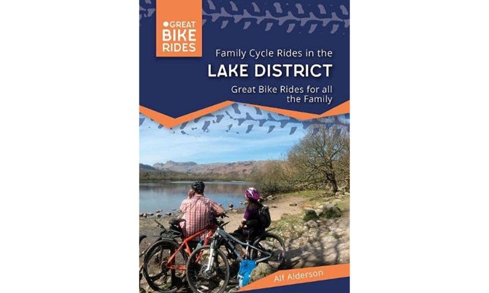 Family Cycle Rides in the Lake District by Alf Anderson (Paperback Book)
