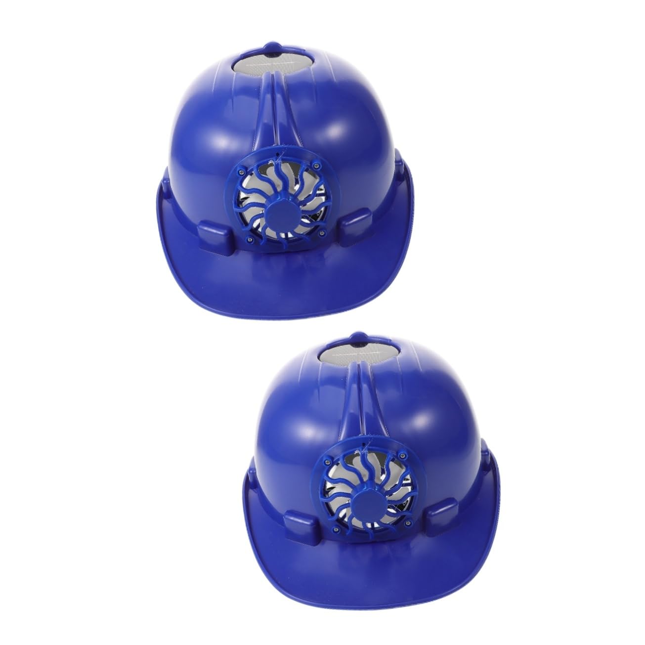 Angoily Casco Industrial Casco Duro Tapa De Enfriamiento Ventilador De Refrigeración Casco Ventilador Solar Sombreros para Hombres Sombrero De Construcción Casco Ventilador Visera De Sol